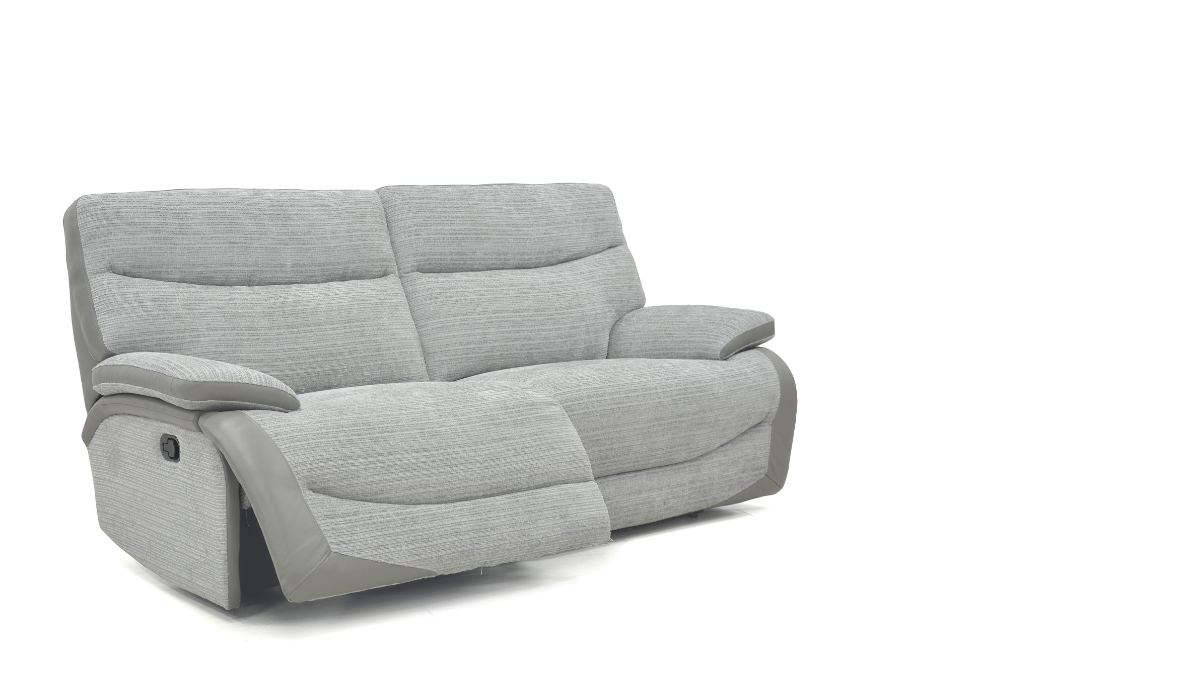 Light grey La-Z-Boy Beck Sofa with subtle stitching and clean lines