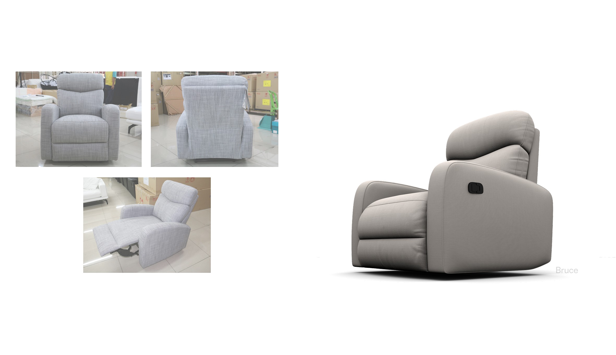 Close-up of ISUNDA high-performance fabric and reinforced steel frame