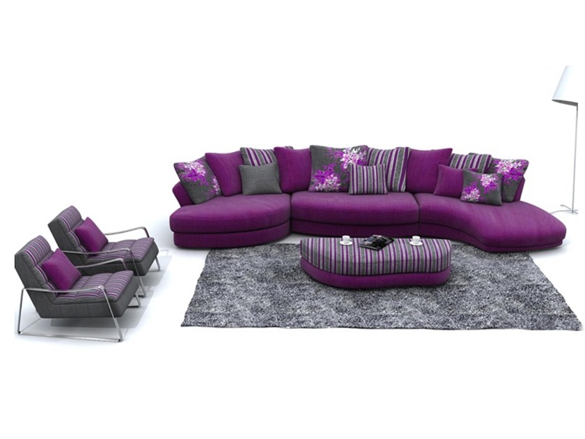 Luxury nature retreat interior featuring modular Bob beds and sofas