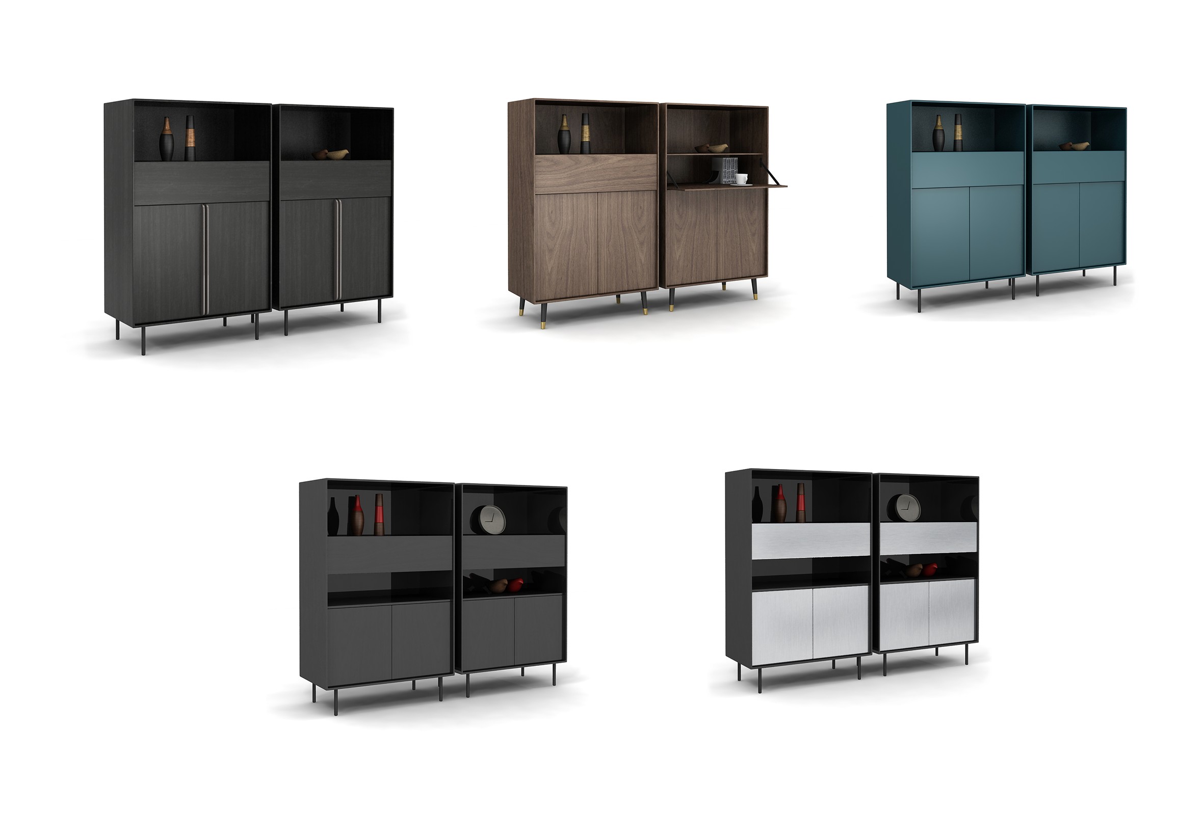 Close-up of touch-sensitive LED controls and FSC-certified wood veneer