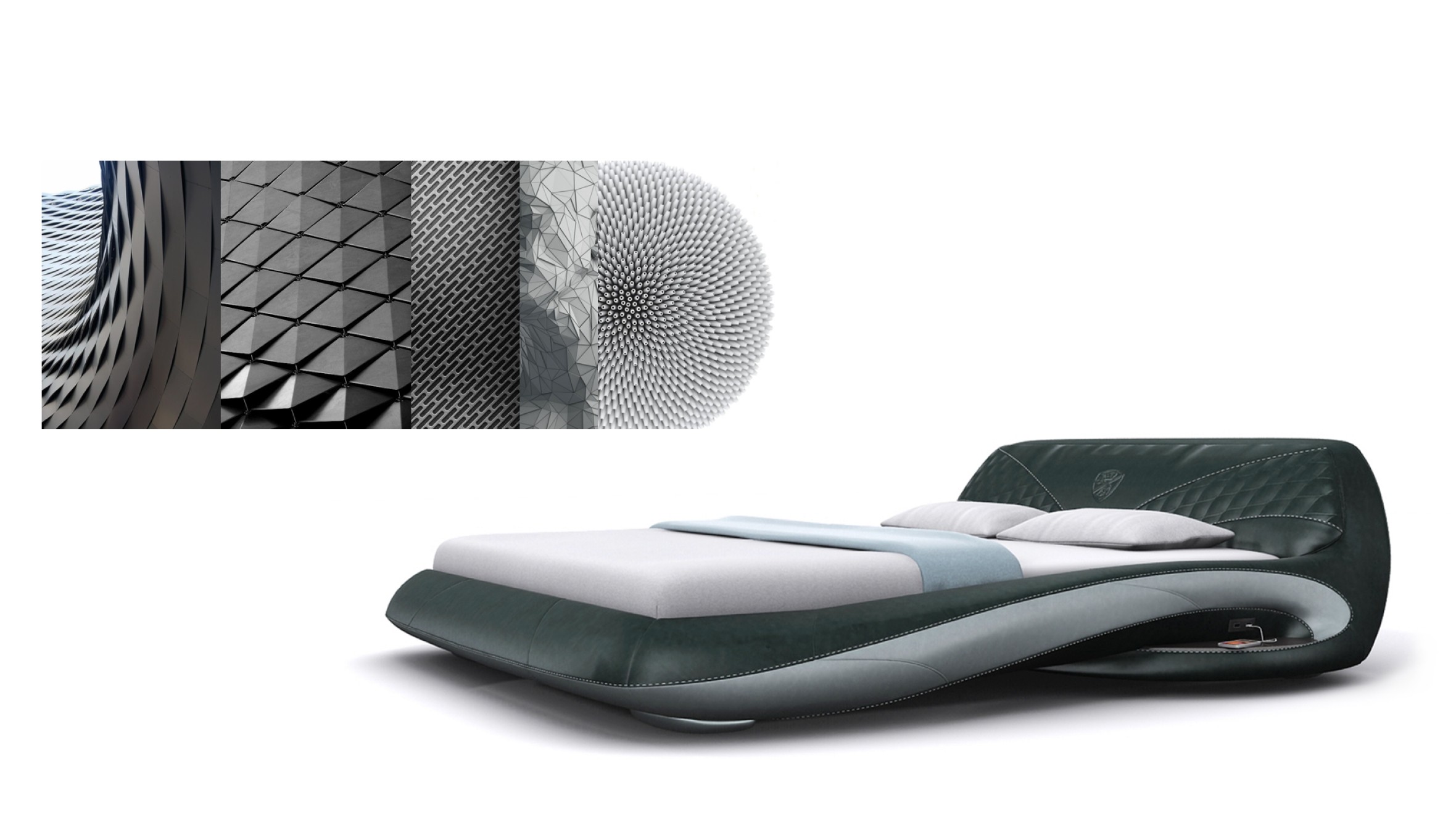 Close-up of handcrafted dynamic stitching and reinforced titanium alloy joints