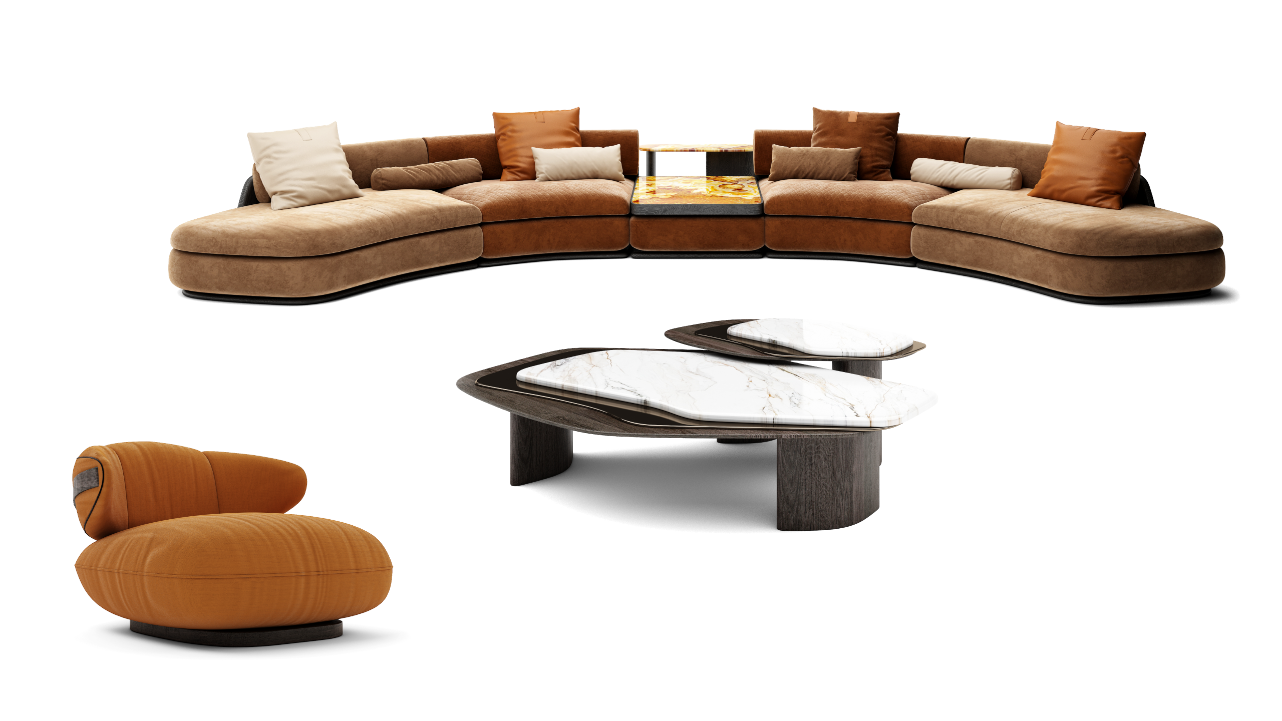 生活馆创造柔和、季节性的空间