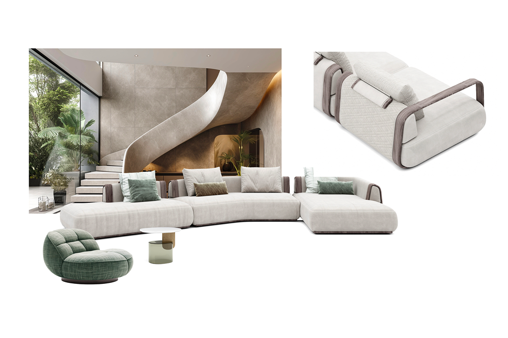 生活馆创造柔和、季节性的空间